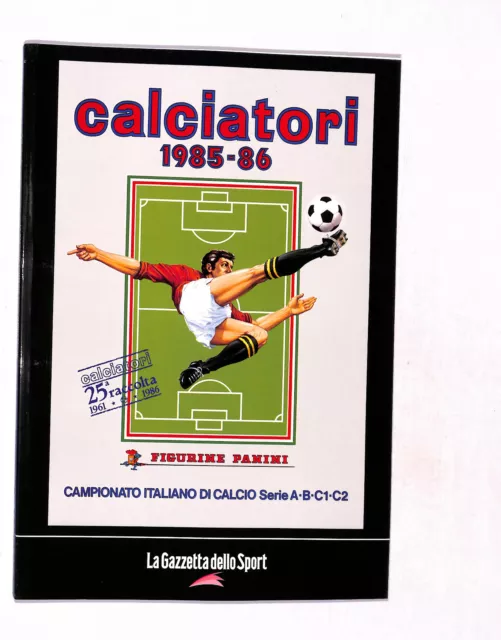 EBOND La Gazzetta dello Sport Figurine Calciatori 1985/86 Libro LI018656