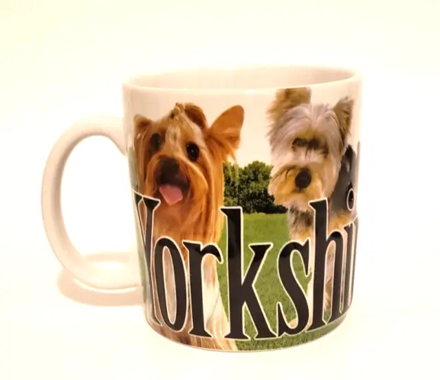 Yorkshire Terrier Embossed Mug Ceramic  3711