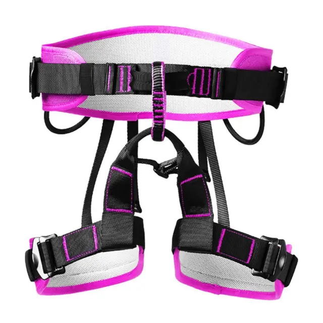 Climbing Harness, Professional Half Body Safety Waist Belt for Rock Climbing,