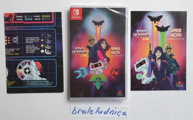 Star Hunter DX & Space Moth: Lunar Edition Switch Strictly Limited Games Sealed