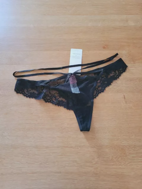 Hunkemöller String Slip XL neu mit Etikett Thong Tanga Spitze Brazilian