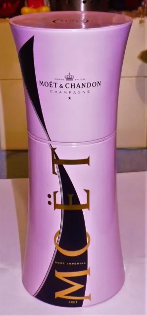 Coffret collector Champagne Moët et Chandon Rosé Imperial ISOTHERME 2 HEURES TBE