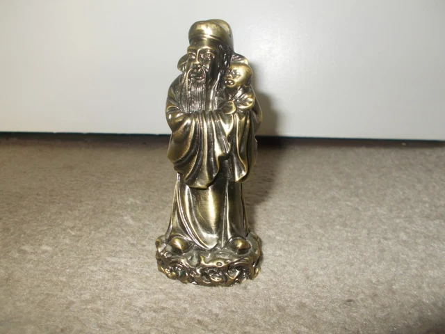 Chinese Wiseman Figurine See Descrition