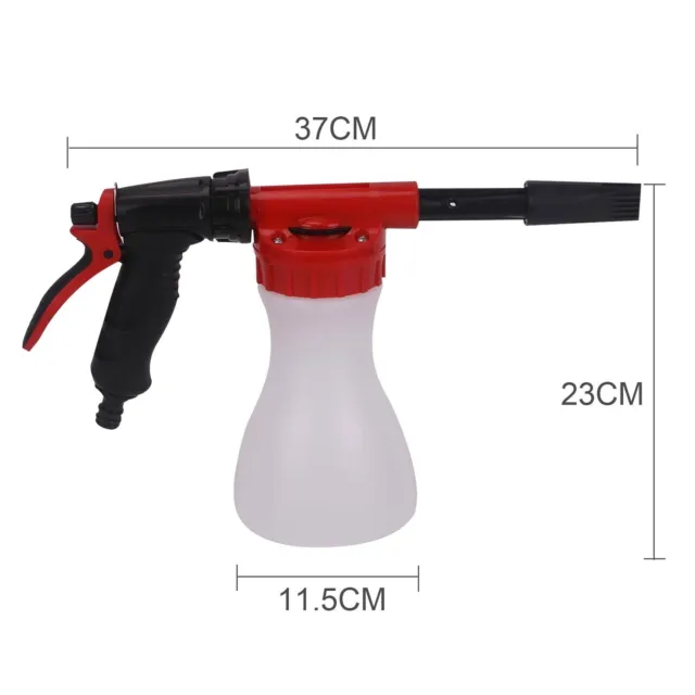 Snow Foam Car Wash Spray Gun Lance Uses Hose Pipe Multifunctional Foamaster 2