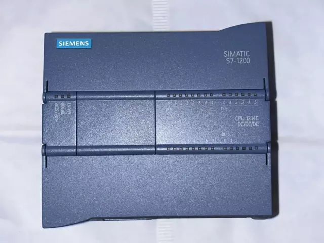 Siemens Simatic S7 1200 - 6ES7214-1AG40-0XB0 - CPU 1214C DC/DC/DC - Like New