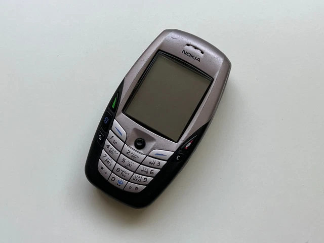 Téléphone Portable Telefon Mobile Phone Cellulare NOKIA 6600i-1C Type RM570 Gris