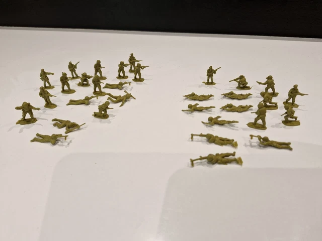 Airfix & Atlantic Vintage - German Infantry + Flyers - Figurines - 1/72
