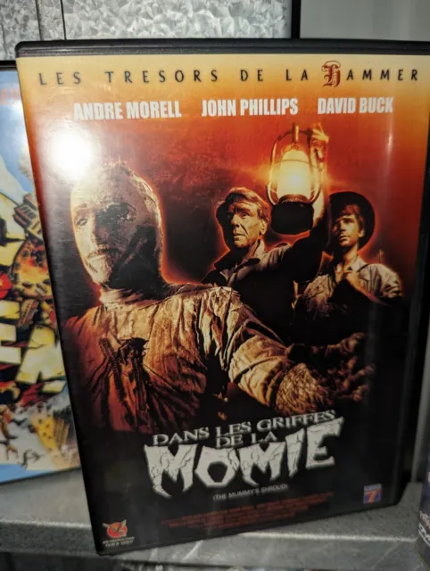 DVD - DANS LES GRIFFES DE LA MOMIE - John Phillips,André Morell,John Gilling