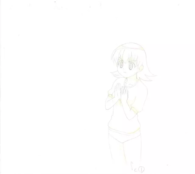 Anime Genga not Cel Azumanga Diaoh #148