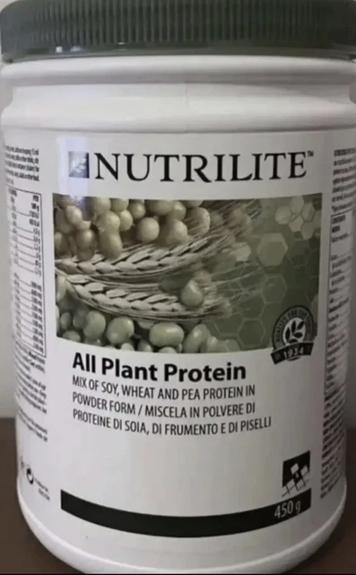 ALL PLANT PROTEIN Amway NUTRILITE® All Plant Protein Powder 450g ...