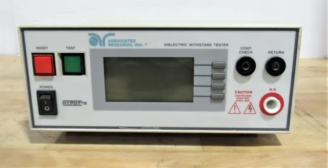 Associated Research Hypot III 3705 5 kV @ 20 mA AC Hipot Tester Untested