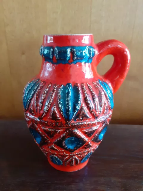 Bay Vase 93-17 W.Germany Fat.Lava Bodo Mans Design 70er