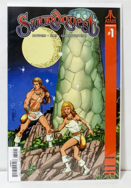 Dynamite Atari Comic Lot (2) - Sword Quest 1 + Centipede 1 NM 2017 1st Print 2