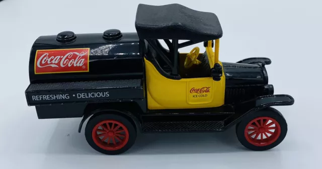 Coca-Cola Gearbox Collectible Ford Model T Die Cast Coin Bank Out of box Used