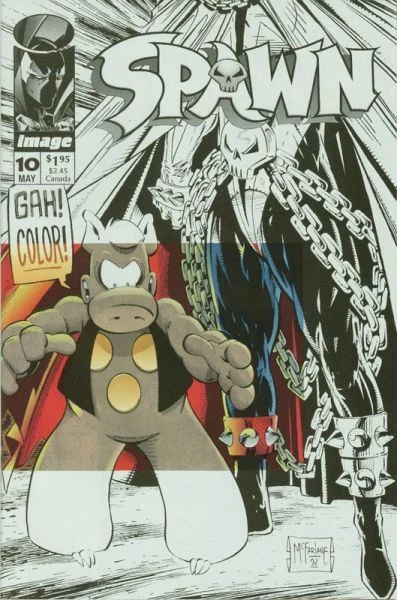 Spawn 10 Crossing Over Image Comics VF Stock Image Dave Sim  Modern Age