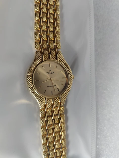 WESTAR QUARTZ 18K Gold Electro Plated 3Атм Water Resistant Swiss