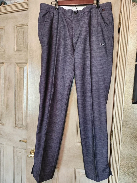 PUMA GOLF Men’s Dry Cell Chino Athletic Pants 36x34 Dark Gray