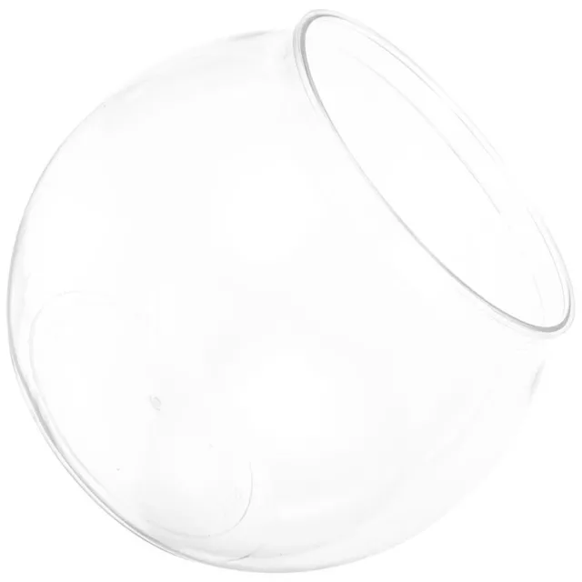 betta fish tank Glass Bubble Bowl Transparent Round Fish Tank Office Decor