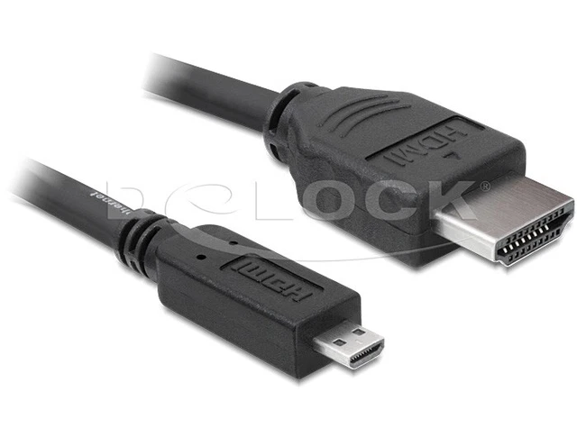 Cavo DELLOCK HDMI Alta Velocità con Connettore/D Ethernet 2m
