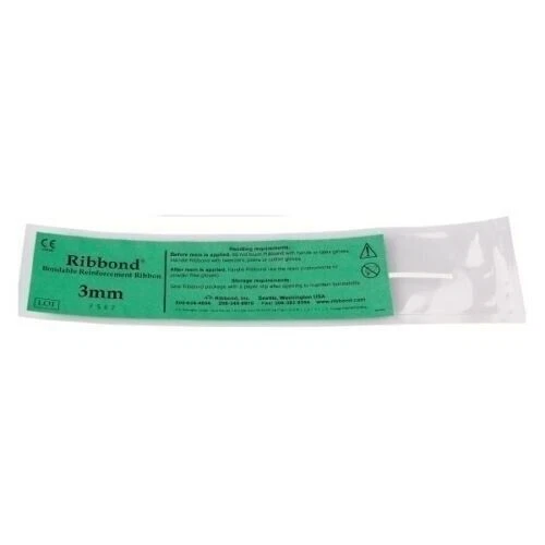 Attelle dentaire en fibre de verre 3 mm imprégnée de fibre rubanée...