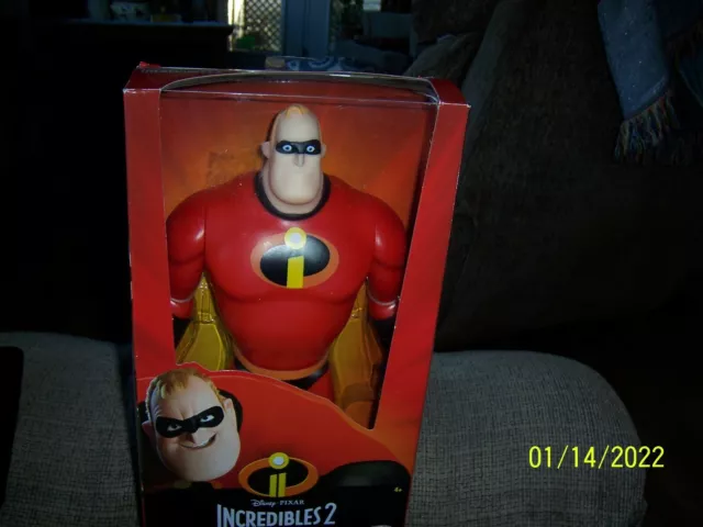 Incredibles 2 Movie Mr. Incredible Action Figure New 12" Disney Pixar NEW IN BOX