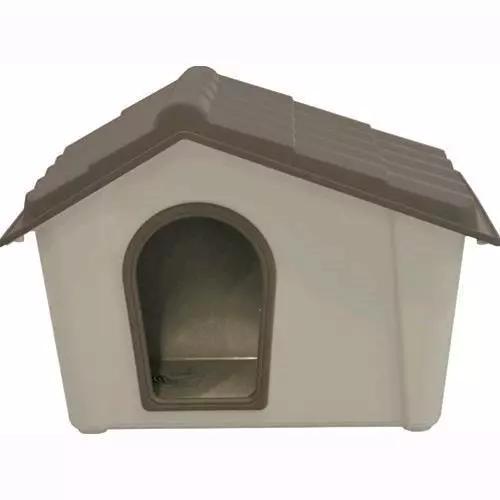 Cuccia per cane taglia grande in resina 79X59,2X60,8H  in polipropilene giardino