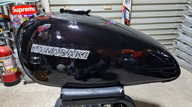 Kawasaki Rear Rally Tank KAWASAKI GENUINE Z1 Z2 Z750Rs Press Fuel Tank Kz900 Kz1000 Z750D Z750F ...