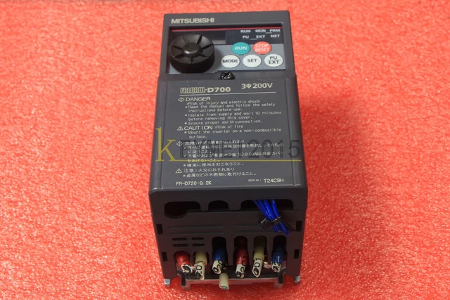 1PCS USED Mitsubishi Inverter FR-D720-0.2K 220V 200W tested