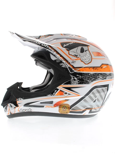 Jm18Orangexl - Casco Off Road,Cross, Airoh Jumper Mister-X,Helmet Taglia Xl