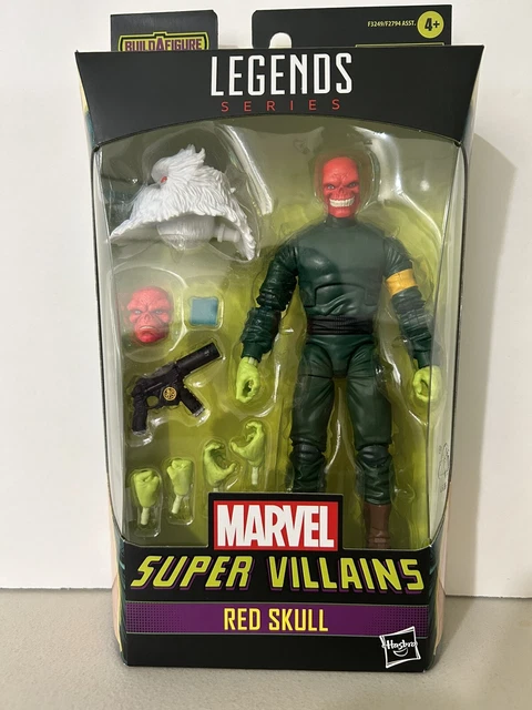 Hasbro Marvel Legends Series Super Villain Red Skull 6 in Action Figure