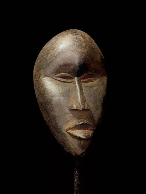 Dan mask African Tribal Face Mask Wood Hand Carved Wall Hanging Art mask-4543