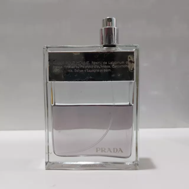 Prada Amber Pour Homme Edt 100 Ml Spray Originale Iniziato