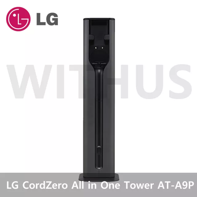 LG CordZero All in One Tower AT-A9P Charging Stand Auto Empty UVC LED AC 220V