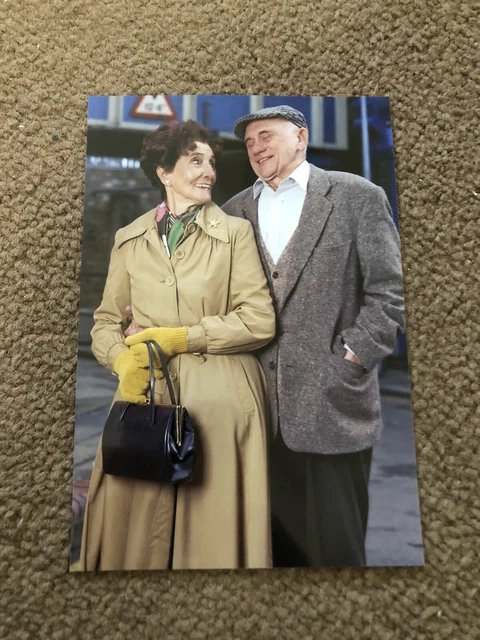 JUNE BROWN & JOHN BARDON (EASTENDERS) UNSIGNED  PHOTO- 6x4”