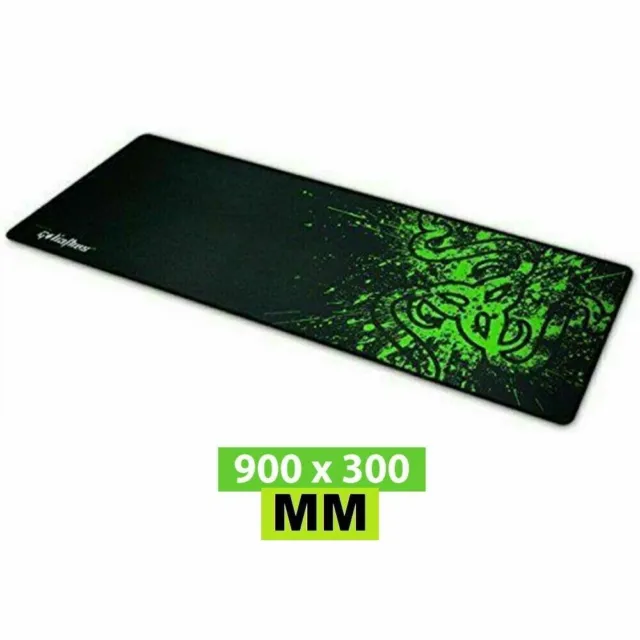 New 90x30cm Big Size Desk Mat Black & Red Extended Gaming Large Mouse Pad XXL