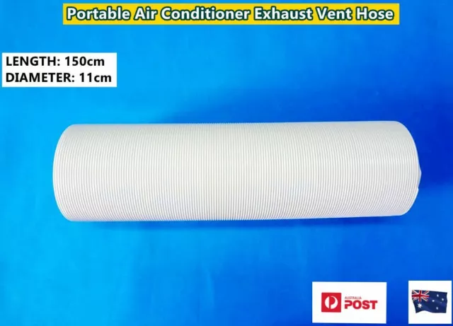 Portable Air Conditioner Spare Parts Exhaust Pipe Vent Hose Tube (150cmx11cm)