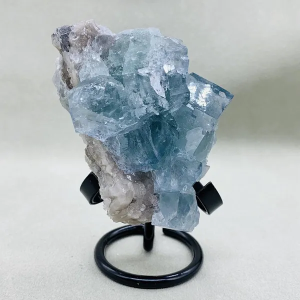 340g Natural Green fluorite Quartz Crystal Cluster mineral specimens healing+sta