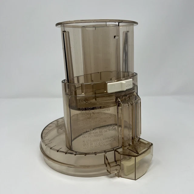 CUISINART DLC10 PLUS Food Processor Work Lid & DLC117B & DLC118B 28