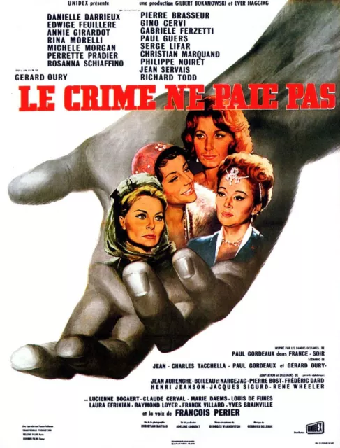 Film 16mm : Le crime ne paie pas (1962) de Gérard Oury