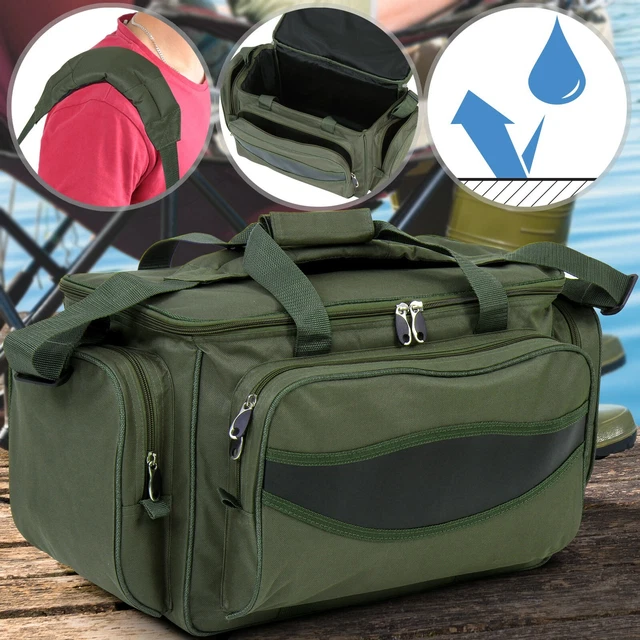 Physionics® Sac de Pêche Imperméable de Rangement à Bandoulière Multifonctionnel