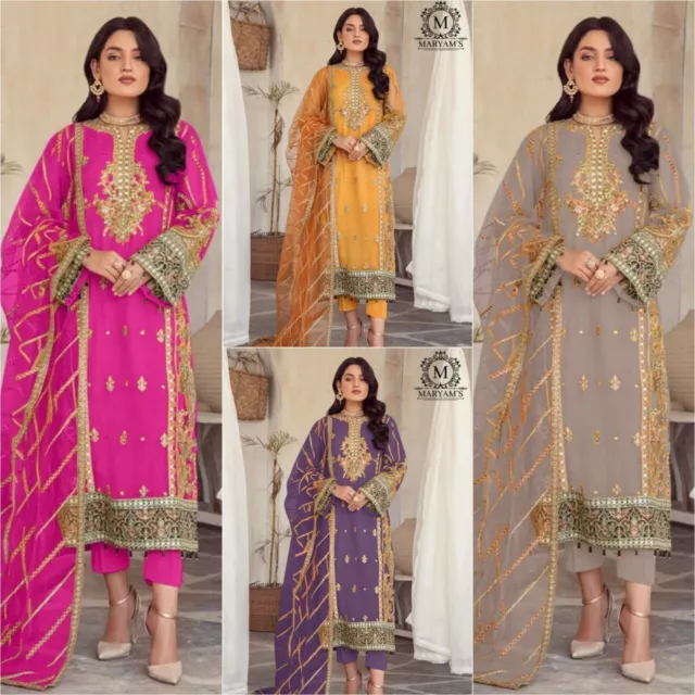 Salwar Party Pakistani suit Wear Women Kameez Indian Bollywood Designer Wedding