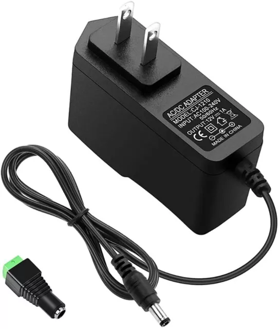 Power Supply Battery Charger 12V for BLACK & DECKER Weed Trimmer Model  FB12085