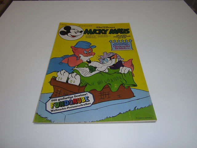 Micky Maus Nr. 47 / 1978 - vollständig mit Beilage im guten Zustand #A