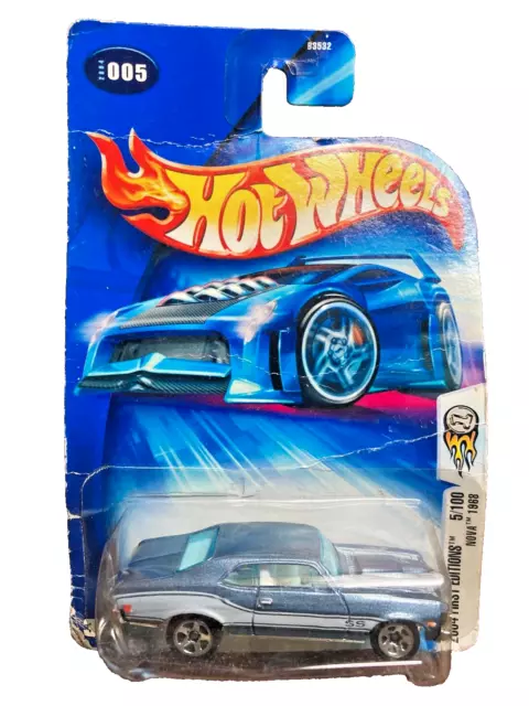 Hot Wheels Car 1:64 Nova 1968 First Editions 2004 Factory Sealed. Old Stock