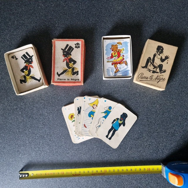 Ancien jeu sept 7 familles métiers Vers 1930 Cartes à jouer Ancien jeu sept 7 familles métiers Vers 1930 Cartes à jouer
