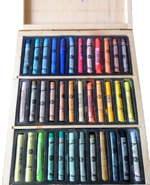 DERWENT Watercolour Inktense Blocks Art Pastels Tin Set Stick Chalk 12 24  36 72