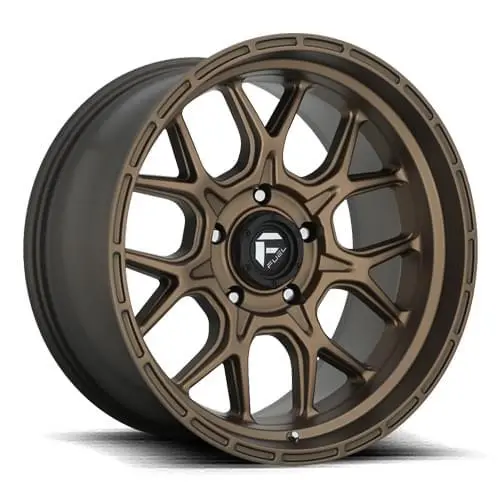 (1) 18x9 Fuel Offroad Tech D671 Bronze | 5x150 | +20 Wheel Rim