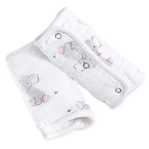 Strap Cover; 100% Cotton Muslin Strap Covers with 100% P...