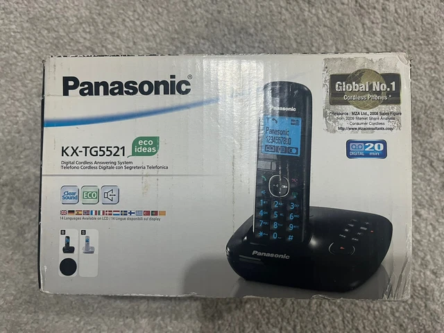 Panasonic Digital Cordless Phone KX-TG5521E