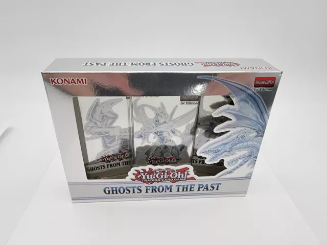 Yugioh Ghosts from the Past 1 Mini Box 1st Edition Euro Print 3 Packs Sealed